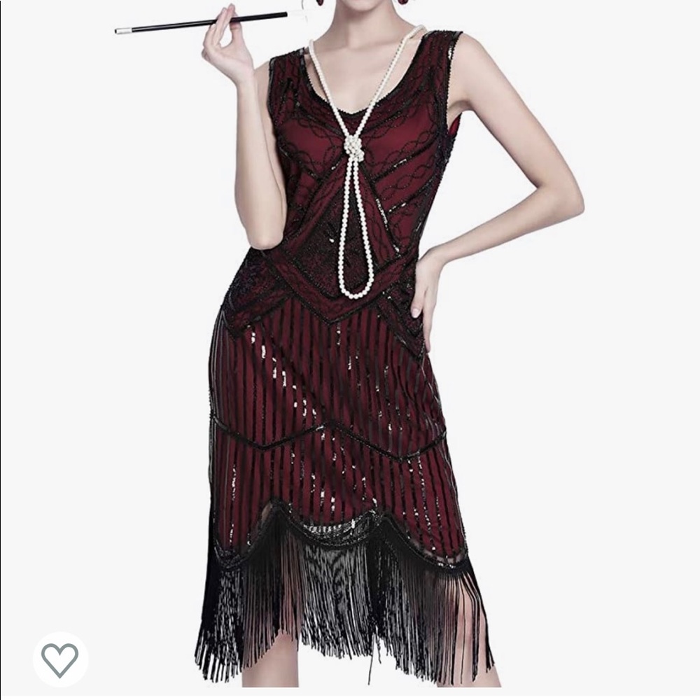 Flapper / gatsby / Halloween costume size medium